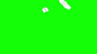 Green Screen Paper Airplanes