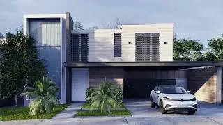How to Create Realistic Exterior Scene in Blender Eevee.