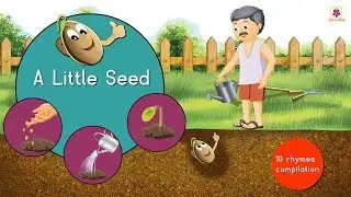 A Little Seed And Many More Rhymes | Rhymes And Songs Compilation For Kids | Periwinkle