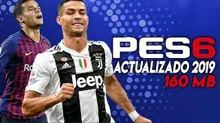 PES 6 ACTUALIZADO AL 2019 CON SOLO 160 MB !!!