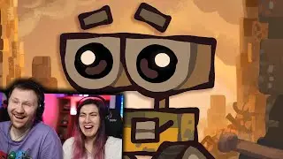 Настоящая версия ВАЛЛ-И (The Ultimate “WALL-E” Recap Cartoon) | РЕАКЦИЯ на Cas van de Pol