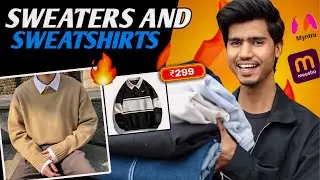 11 Best Quality Sweaters And Sweatshirts Starting ₹299 | Sweater And Sweatshirt Haul | TALIB Styling