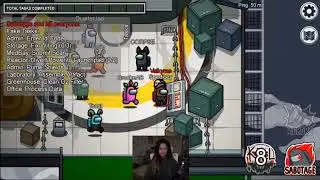 Sykkuno & Valkyrae Babushka 2.0: PERFECT IMPOSTOR GAME in Among Us! All Kills Before First Meeting!