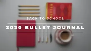 2020 Minimal Bullet Journal Setup | Spread ideas for students | January Plan with me | Vivian