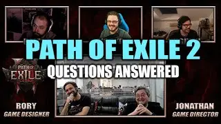 PATH of EXILE 2: GGG Answers All Our Questions - Pause on DC, Pickup Radius & Cast on Dodge Roll?