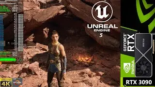 Unreal Engine 5 Valley Of The Ancient Demo 4K | RTX 3090 | Ryzen 9 5950X