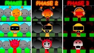 Phase 1 VS Phase 2 VS Phase 3 in Sprunki Sprunkr!