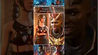 The most brainless dialogue option in Baldur's Gate 3