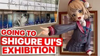 Inside Ui-mama's Exhibition (Shigure Ui) (VLOG) [Eng Subs]