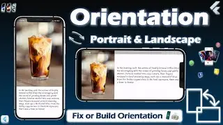 Set Orientation Flutter | Landscape or Portrait mode in app