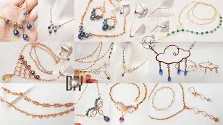 Making simple necklace with beads for beginners | 9 very easy tutorial