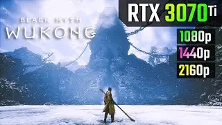 Black Myth: Wukong : RTX 3070 Ti - 1080p vs 1440p vs 4K (FSR)