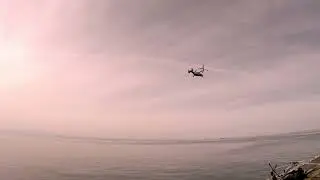Navy Stock Footage 2021 - Wide Shot Of Us Battleships At Sea With Soldiers On The Stern-39