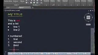 AutoCAD field expression - MText contents without control characters