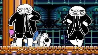 Let's play MUGEN - Team Double Funny Underpants Sans vs. MUGEN Characters | FUNNY GAMING