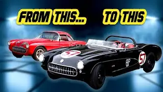 Barn find C1 Corvette big brake fuelie race car RESTORATION!