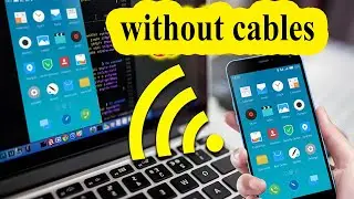 How to Connect Mobile to Laptop | Share Mobile Screen on PC | How to Mirror Screen to PC Wirelessly