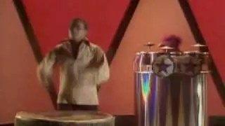 crazy drum battle with the animal and belafonte