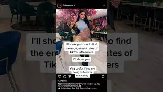 TikTok Hack: How to find out the engagement rates of influencers