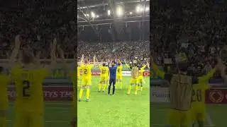 Мощная поддержка, сборной Казахстана против Словакии 🇰🇿 🇸🇰 