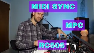 How to midi sync MPC LIVE to RC 505 Loopstation