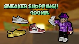 Finding GRAILS with a 400 Million Dollar Budget on ROBLOX Sneaker Resell Simulator!!