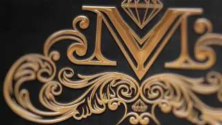 Анимация логотипа (3D видеозаставка). Студия маникюра «MITINA_NAILART»