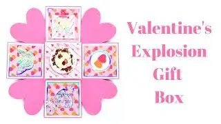 Pretty Explosion Box Card