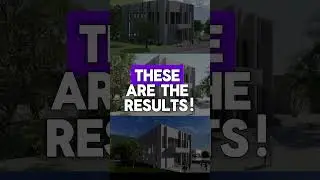 Architecture Render Comparison #shorts