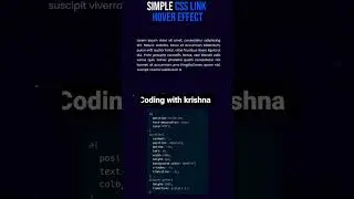 css link hover effect| 