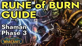 Shaman Rune of Burn Guide | WoW Classic SoD