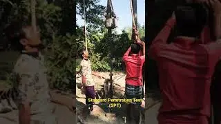 Soil test Standard Penetration Test (SPT)