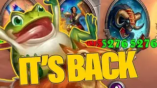 Leaperfrogger Is Back And We Got The Craziest Version | Dogdog Hearthstone Battlegrounds