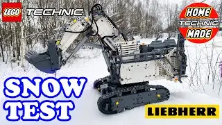 LEGO Technic 42100 Liebherr R 9800 Excavator SNOW TEST/ Лего Техник 42100 Либхер Р 9800 Экскаватор