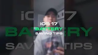 iOS 17 Battery SAVING Tips 🪫