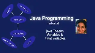 Lesson 9 Java Tokens - Variables and Final variables
