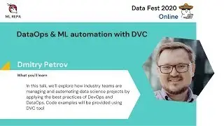 Dmitry Petrov: DataOps & ML automation with DVC