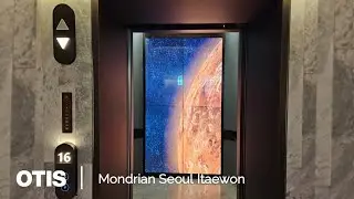 Impressive 2020 OTIS GM2 elevators with custom design – Mondrian Seoul Itaewon, KR