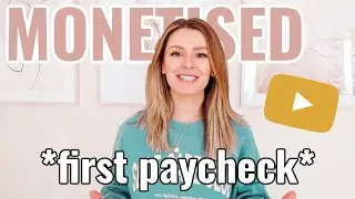 *first paycheck 💸 MONETISED ON YOUTUBE | How to Join the Youtube Partner Program and Earn Money 2023