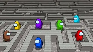 Among Us: The Maze | Cartoon Animation