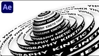 Kinetic Typography In After Effects - After Effects Tutorial - No Plugins.