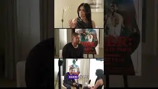Two camera set for filming an interview between @usher and @neha_joy . Check out the full video