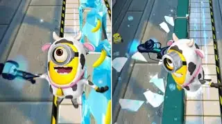 Minion Rush Banana Day - Stooart Minion Runs with Freeze Ray at Prison Full Gameplay