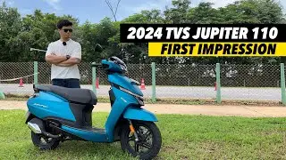 2024 TVS Jupiter 110 First Impression | New Engine | SR Motoworld