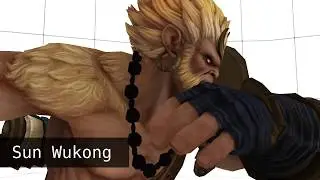 Sun Wukong vs Kali: Smite Animation