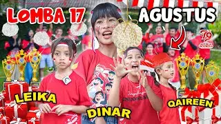 DISTA VS LEIKA DINAR QAIREEN LOMBA 17 AGUSTUS SUPER MERIAH🥳!! SEMUA LOMBA DICOBAIN😍 