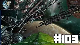 Let's Play X3 Terran Conflict #103 PTNI HQ Complex Becomes Energy Bolt Chaingun Forge & Corpo Jobs