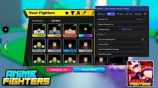 Anime Fighters Simulator SCRIPT PC/MOBILE|AUTO FRAM|AUTO RAID AND TRAIL|AND MORE!