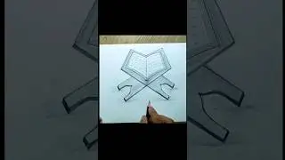 Thoga drawing/Quran drawing/Holi book stand drawing