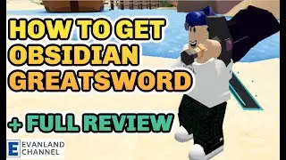 HOW TO GET THE OBSIDIAN GREAT SWORD || IS THE OBSIDIAN GREAT SWORD WORTH IT PIRATE ISLAND ROBLOX